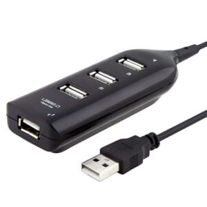 USB Hub USB 2.0 Black (4 порта)