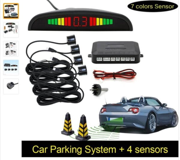 Парктроник Car Parking Sensor System с дисплеем Black